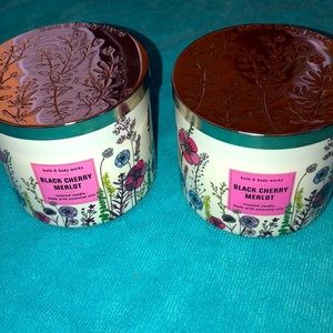 Bath and Body Works 3 wick candle set of 2!